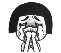 Unusual girl & Weird boy sticker #9667541