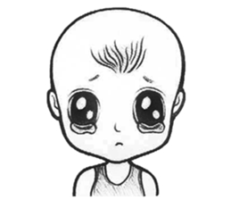 Unusual girl & Weird boy sticker #9667549