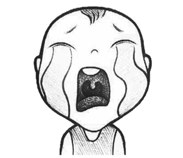 Unusual girl & Weird boy sticker #9667551