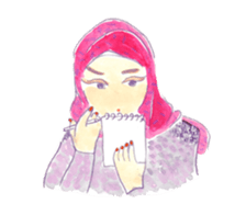 Indonesian/Japanese girls Sticker sticker #9668192