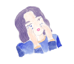 Indonesian/Japanese girls Sticker sticker #9668199