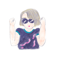 Indonesian/Japanese girls Sticker sticker #9668201