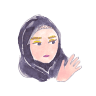 Indonesian/Japanese girls Sticker sticker #9668202