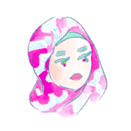 Indonesian/Japanese girls Sticker sticker #9668204