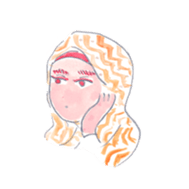 Indonesian/Japanese girls Sticker sticker #9668214