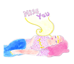 Indonesian/Japanese girls Sticker sticker #9668220