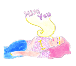 Indonesian/Japanese girls Sticker sticker #9668220