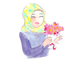 Indonesian/Japanese girls Sticker sticker #9668223