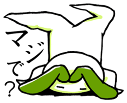 Usamimi radish.It's Japanese. sticker #9668236