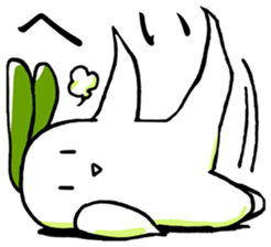 Usamimi radish.It's Japanese. sticker #9668239