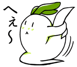 Usamimi radish.It's Japanese. sticker #9668244