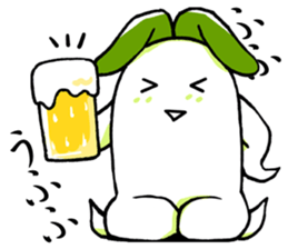 Usamimi radish.It's Japanese. sticker #9668255