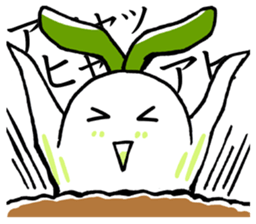 Usamimi radish.It's Japanese. sticker #9668256