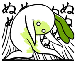 Usamimi radish.It's Japanese. sticker #9668262