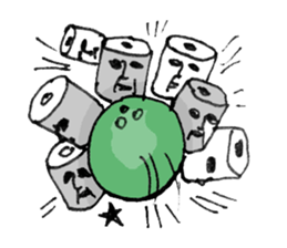 Toilet Paper ! sticker #9668298