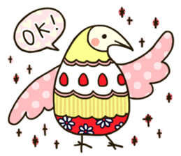 Colorful birds (Japanese ver.) sticker #9668314