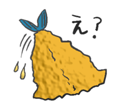 Fried food sticker #9668798