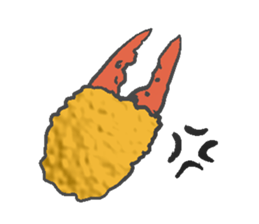 Fried food sticker #9668803