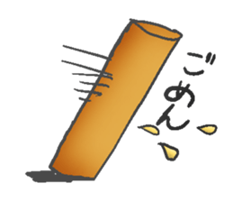 Fried food sticker #9668805