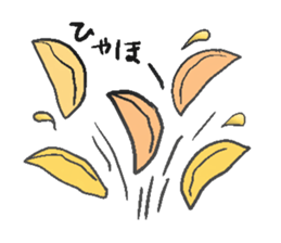 Fried food sticker #9668807