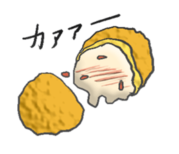 Fried food sticker #9668817
