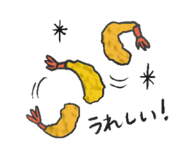 Fried food sticker #9668823