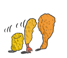Fried food sticker #9668831