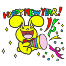 Mr.Jumpy Winter version sticker #9669926