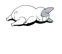 Yogi French Bulldog sticker #9672238