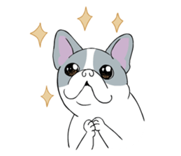 Yogi French Bulldog sticker #9672241