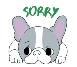 Yogi French Bulldog sticker #9672242