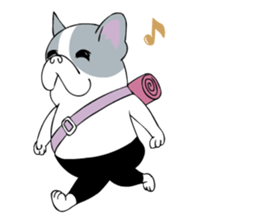 Yogi French Bulldog sticker #9672244