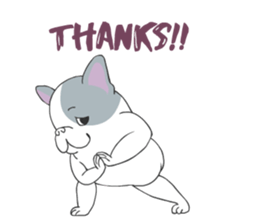 Yogi French Bulldog sticker #9672245