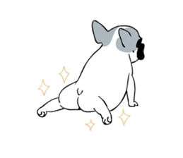 Yogi French Bulldog sticker #9672246