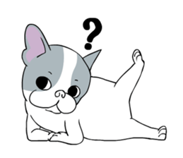 Yogi French Bulldog sticker #9672248