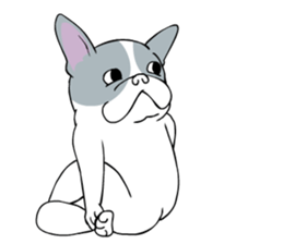 Yogi French Bulldog sticker #9672252