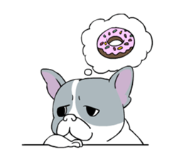 Yogi French Bulldog sticker #9672258