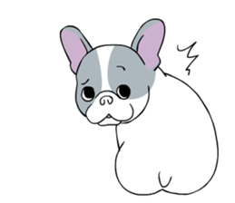 Yogi French Bulldog sticker #9672259