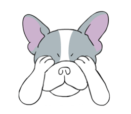 Yogi French Bulldog sticker #9672261