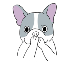 Yogi French Bulldog sticker #9672263