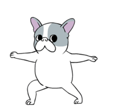 Yogi French Bulldog sticker #9672264