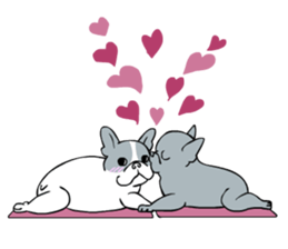 Yogi French Bulldog sticker #9672267