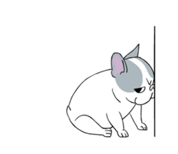 Yogi French Bulldog sticker #9672270