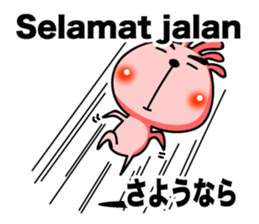 Simple conversation in Indonesian. sticker #9672532