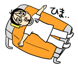 a good gorilla boy sticker #9673181