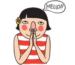 Little Miss Summer sticker #9673392