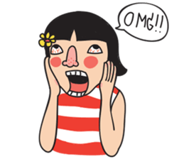 Little Miss Summer sticker #9673406