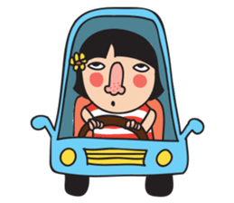 Little Miss Summer sticker #9673419