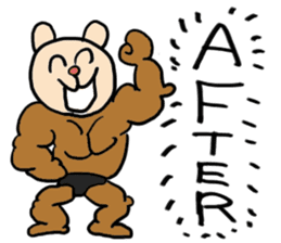 the 3rd grade bear(macho man) sticker #9674520