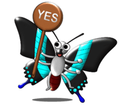 My Butterfly sticker #9674755